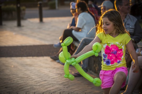 Children playing in Orewa